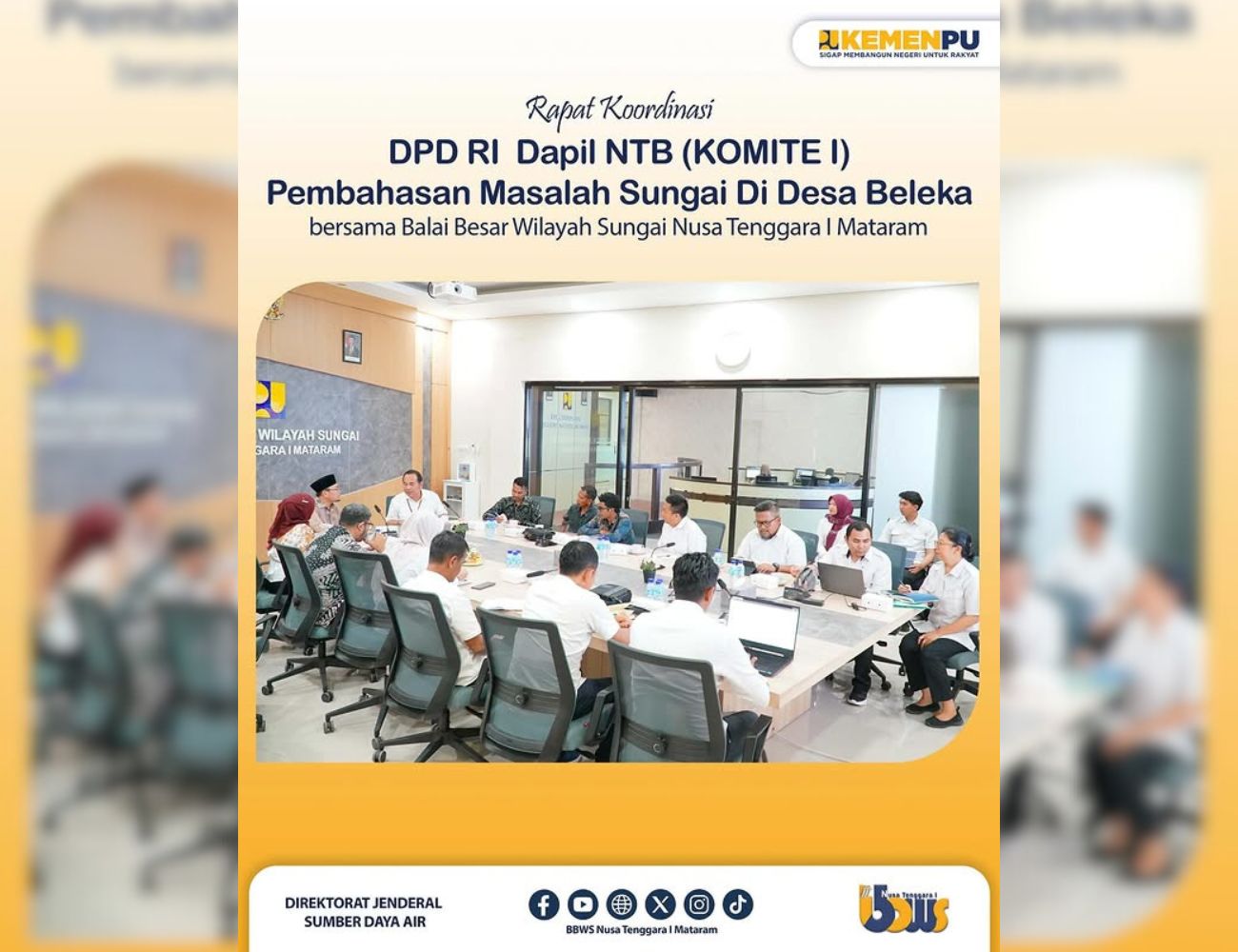 Rapat Koordinasi Penanganan Banjir Desa Beleka