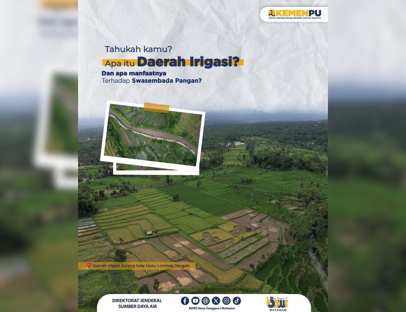 Tahukah kamu apa itu Daerah Irigasi? Yuk simak!