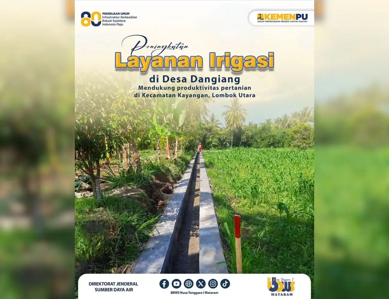 Peningkatan Layanan Irigasi di Desa Dangiang