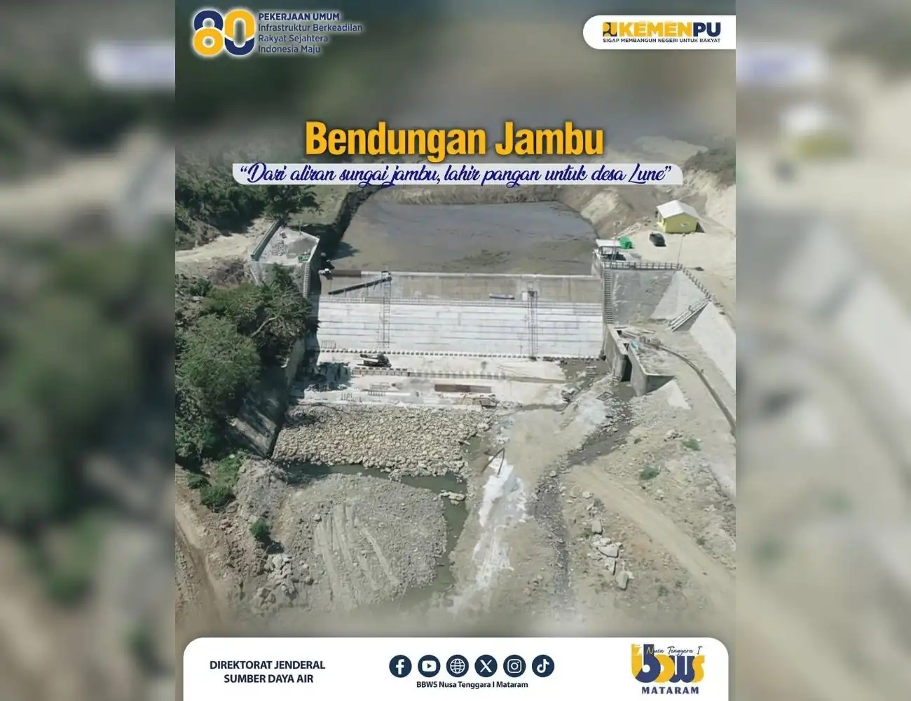 Dari aliran Sungai Jambu lahir pangan untuk Desa Lune