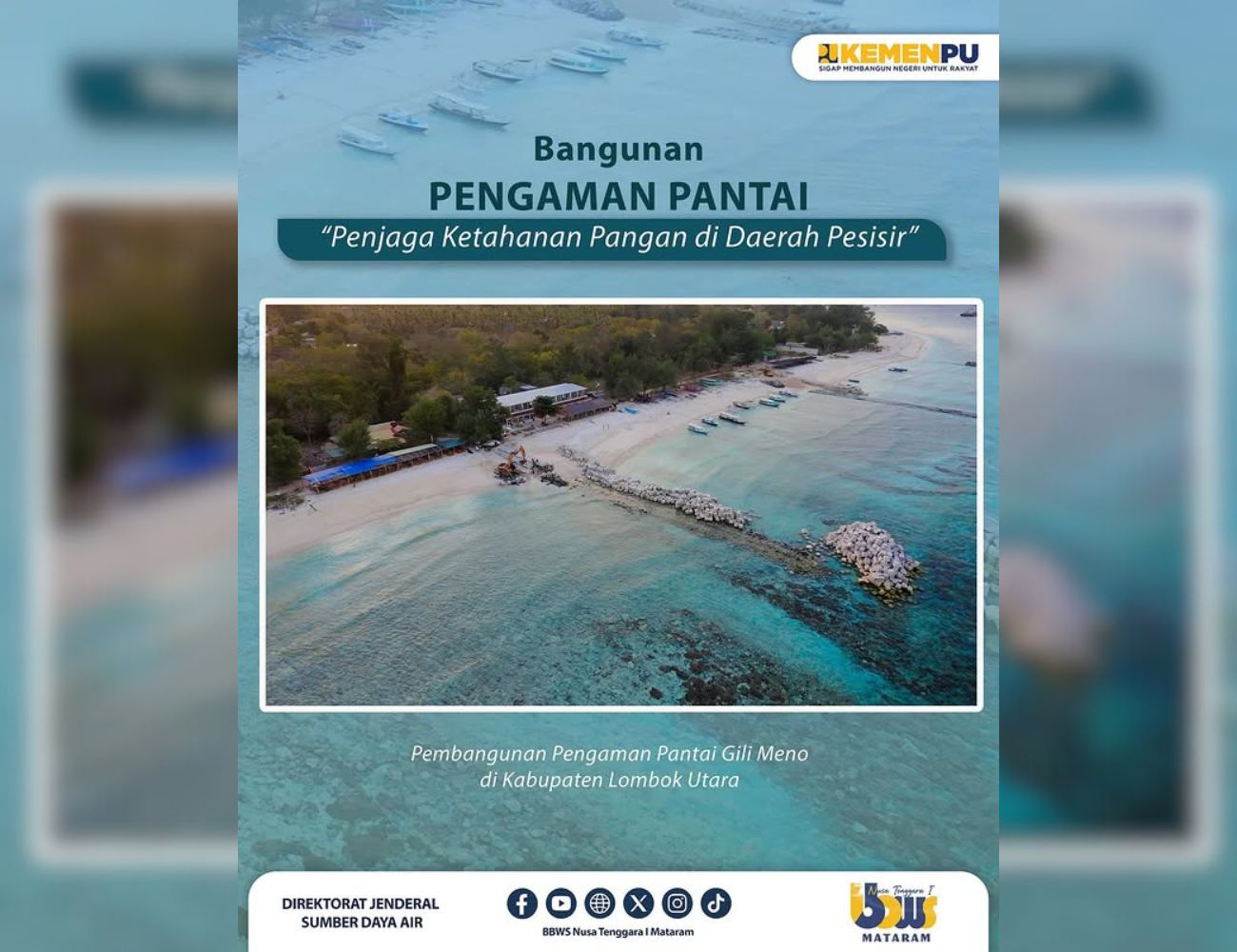 Bangunan Pengaman Pantai "Penjaga Ketahanan Pangan di Daerah Pesisir"