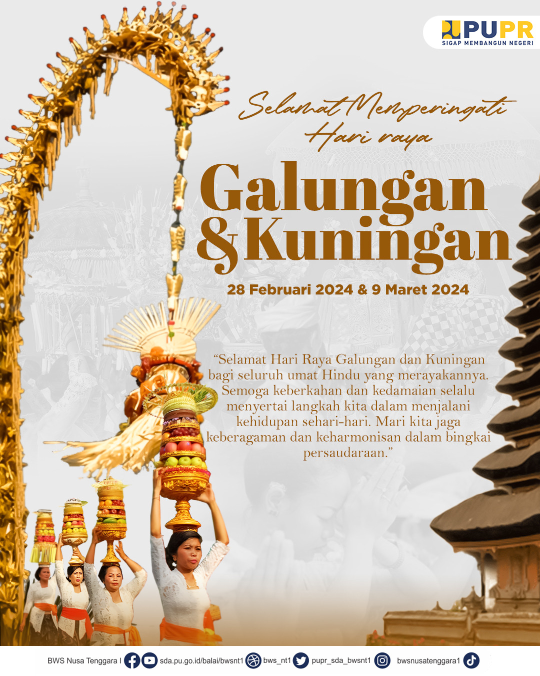 Selamat Meperingati Hari Raya Galungan & Kuningan