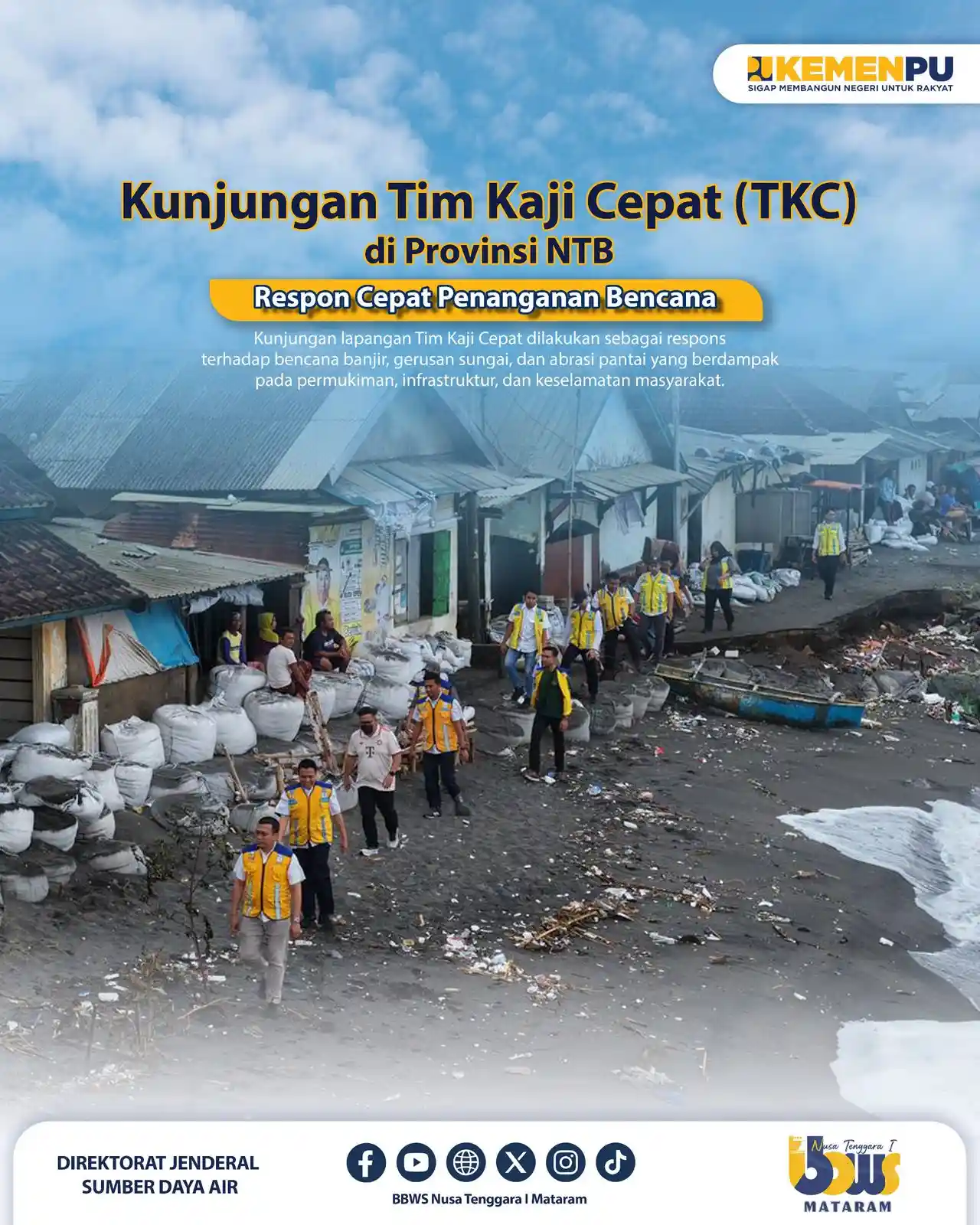 Respon Cepat Penanganan Bencana di NTB