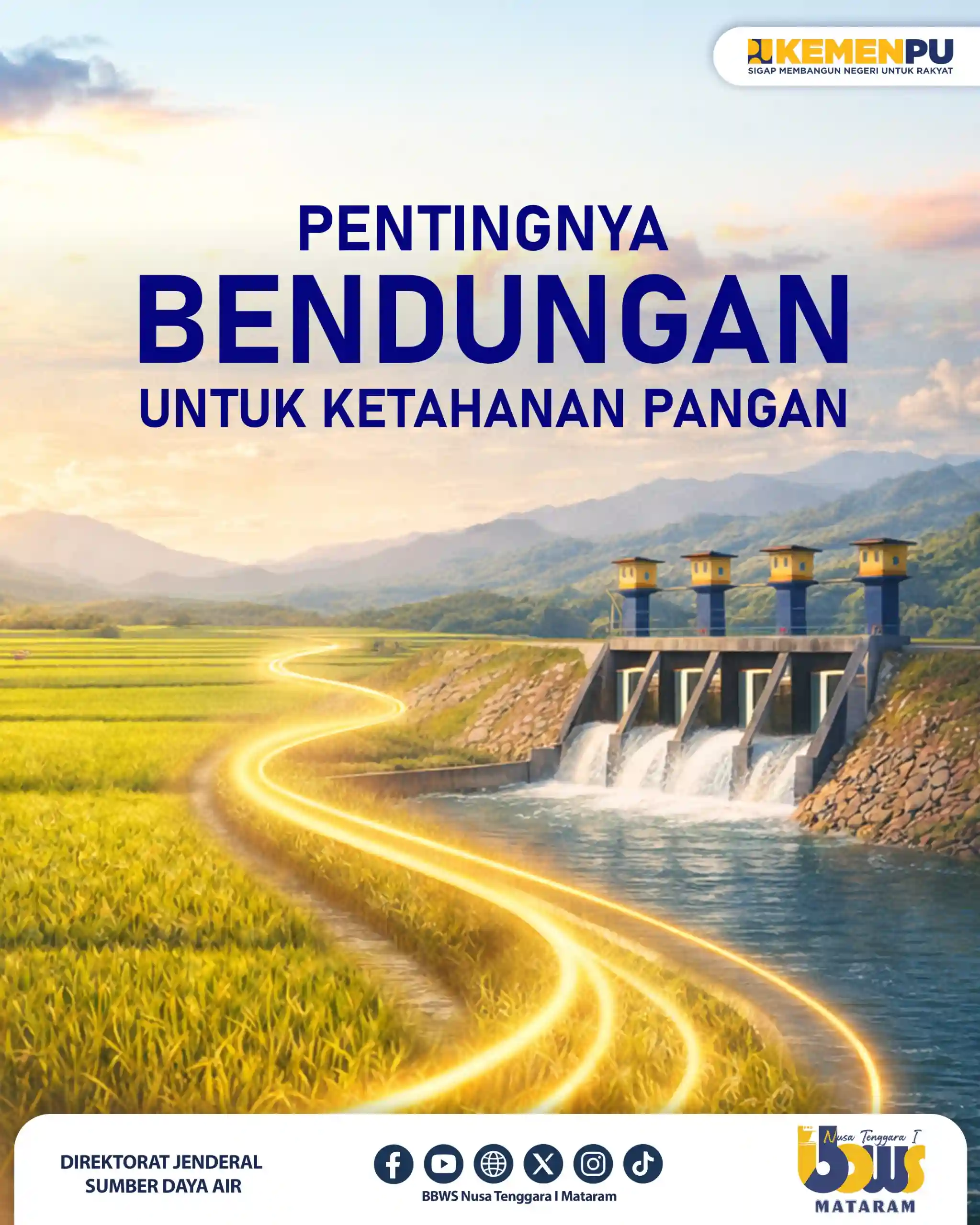 Dari Bendungan Sampai ke Piring Nasi