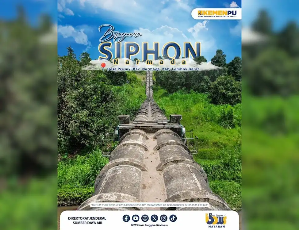 Cari tahu Yuk! Tentang Bangunan Sipon "Tuntang Tungkek" di Narmada