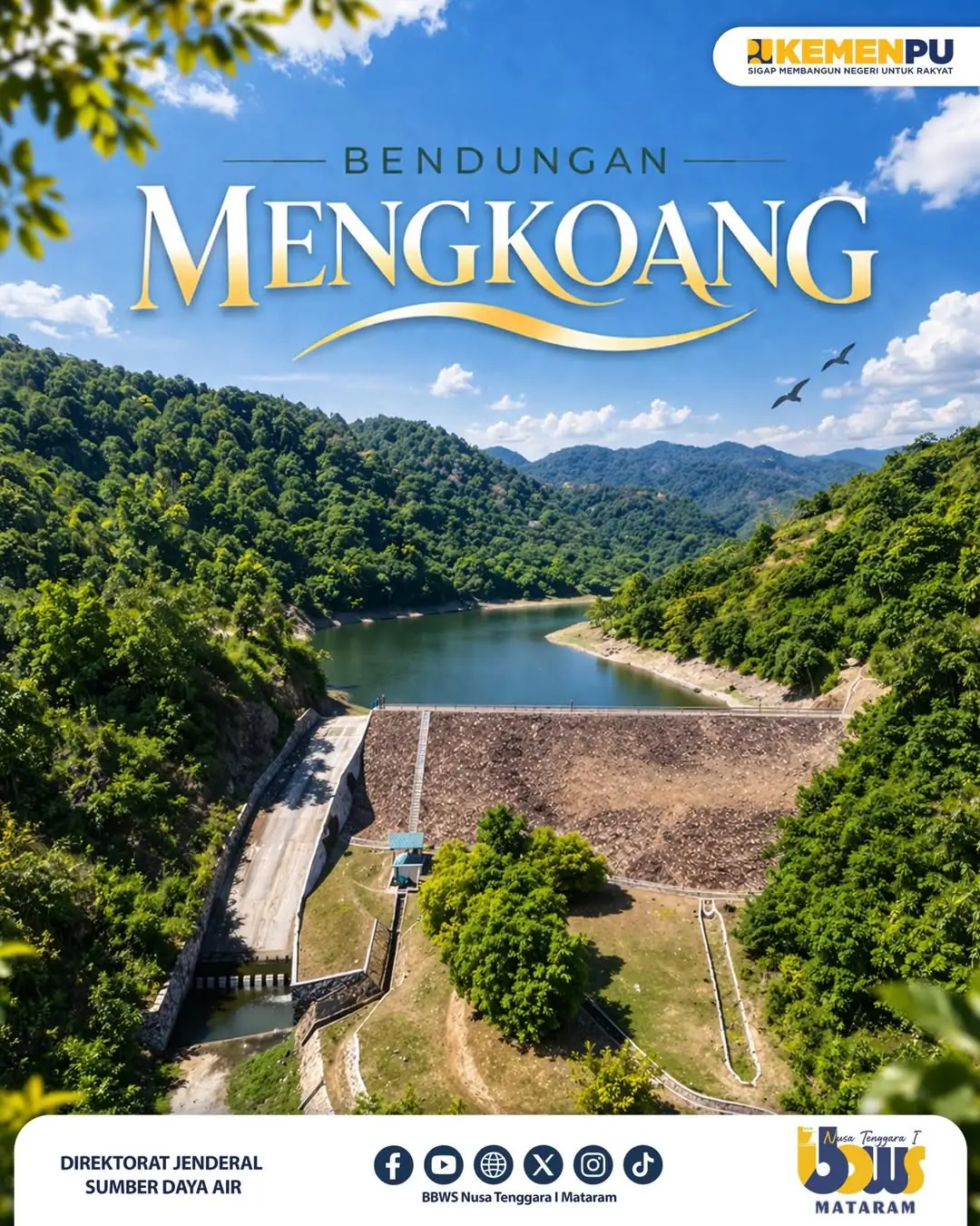 Bendung Mengkoang, Kecil tapi Punya Peran Besar 