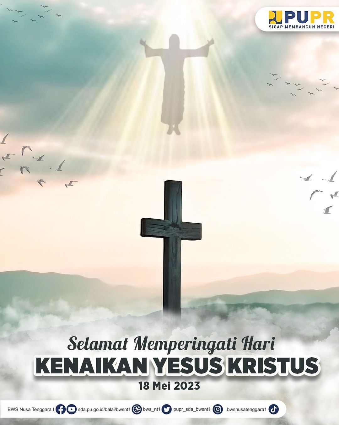 Selamat Memperingati Hari Kenaikan Yesus Kristus