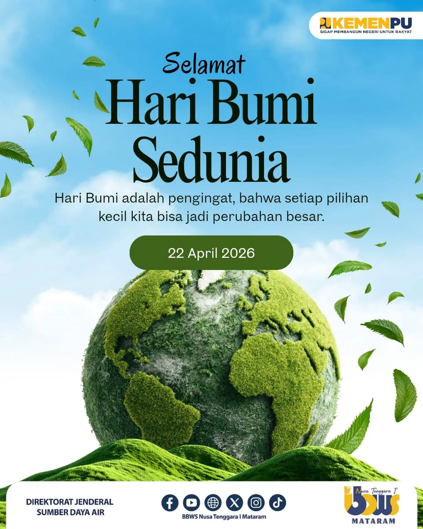 Selamat Hari Bumi Sedunia