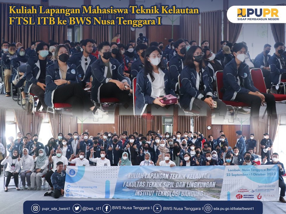 Kunjungan Kuliah Lapangan Mahasiswa Teknik Kelautan Ftsl Institut 