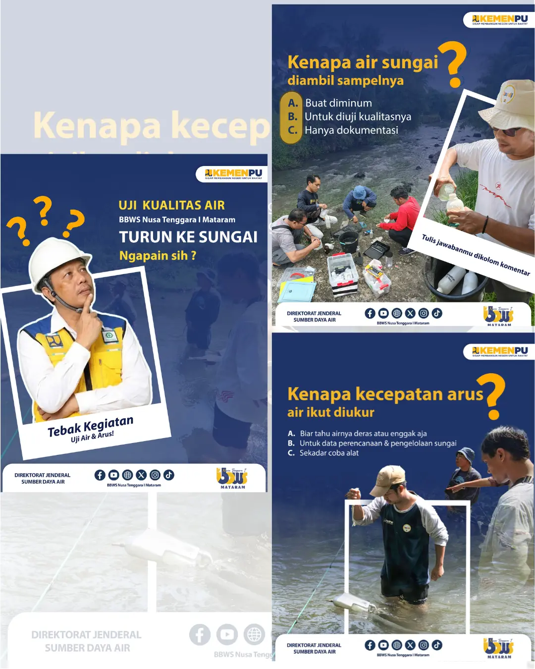 Air Sungai Bukan Sekadar Mengalir, Tapi Harus Dijaga Kualitasnya
