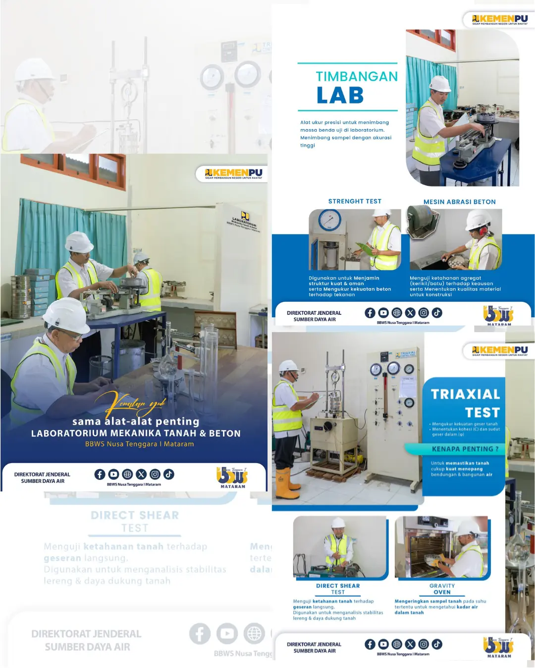 Di Balik Kuatnya Bendungan dan Irigasi: Peran Laboratorium BBWS NT I Mataram