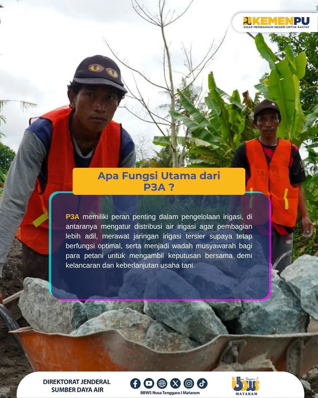 SUDAH TAHU BELUM? APA ITU P3A, FUNGSI & APA PERANNYA?