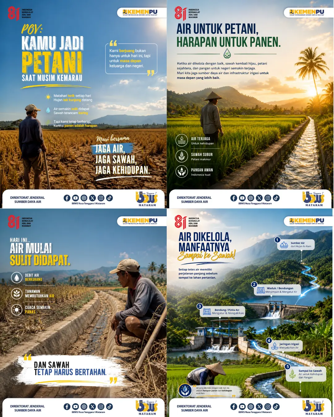 POV: Saat Setiap Tetes Air Berarti bagi Petani