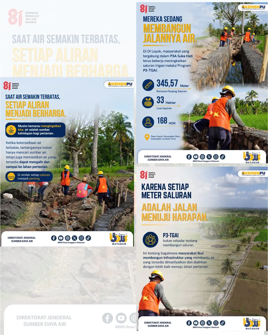 Setiap Meter Saluran, Jalan Menuju Harapan